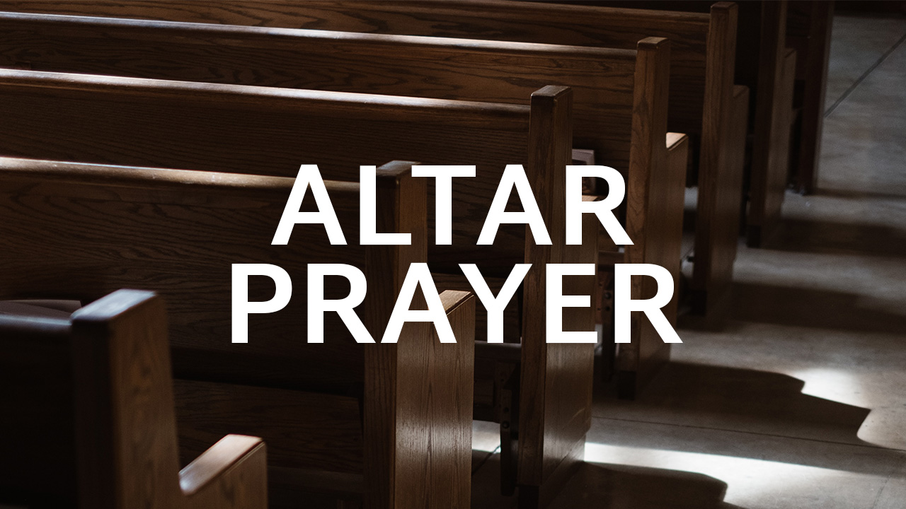 Sample Altar Call Prayers